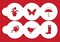 Spring Season Cookie & Cupcake Top Stencil Set | C1034 by Designer Stencils | Cookie Decorating Tools |